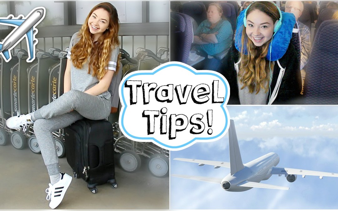Airplane/Travel Tips + Easy Makeup & Outfit!